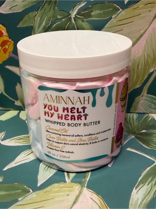 Aminnah Other - Aminnah You Melt My Heart Whipped Body Butter 8 oz NWT